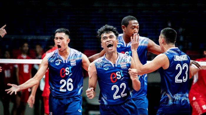 Thailand Raih Poin Perdana di Kejuaraan Dunia Voli U21