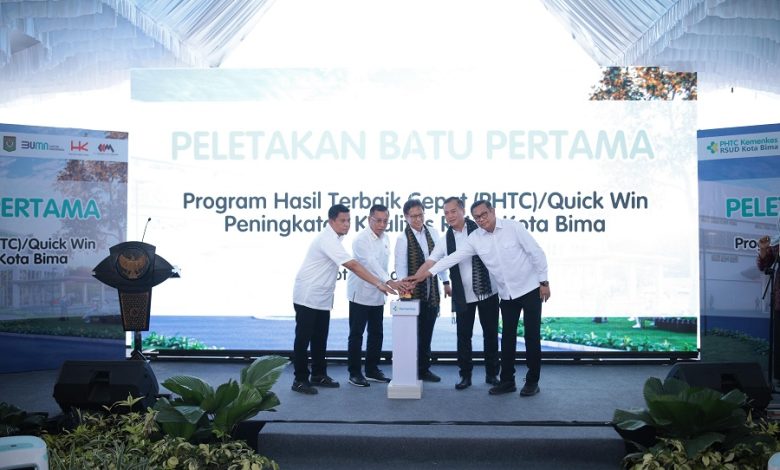 Hutama Karya Bangun RSUD Kota Bima Perkuat Layanan Kesehatan NTB