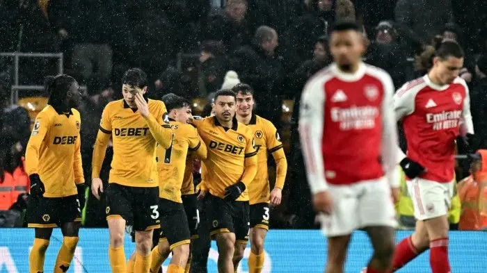 Kejutan Liga Inggris Arsenal Dipaksa Berbagi Angka Lawan Wolverhampton Tim Juru Kunci