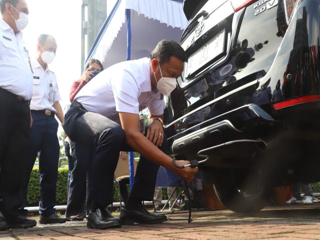 Uji Emisi Gratis Pemkot Jaksel untuk Kendaraan Warga