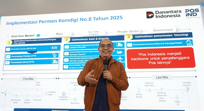 Miliki 1 Juta Rute, Pos Indonesia Siap Jadi Backbone Industri Kurir RI