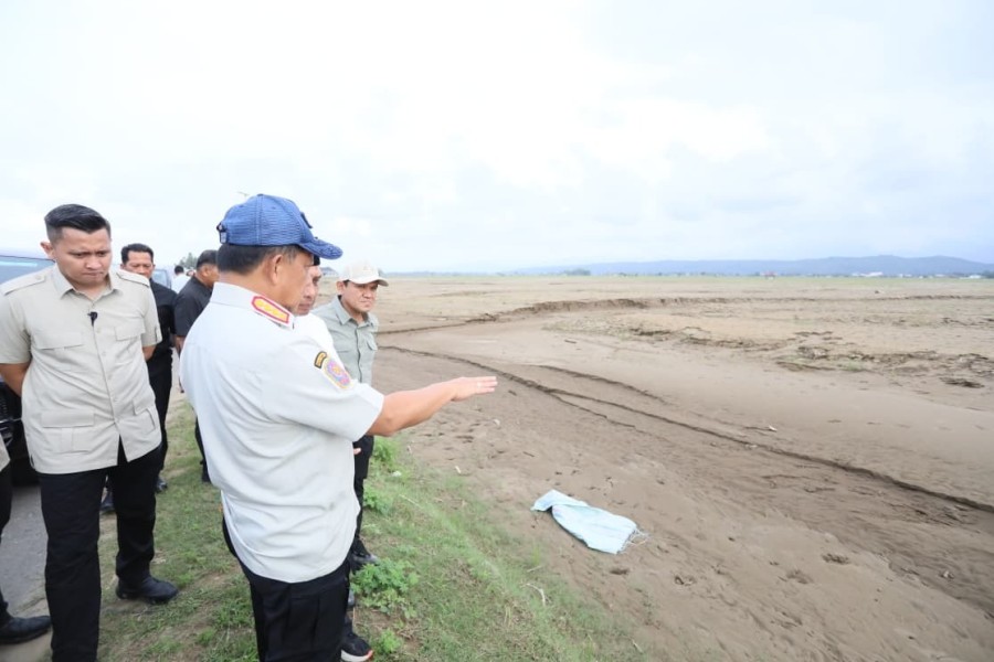 Mendagri Tito Karnavian Tinjau 1500 Hektare Sawah Terdampak Lumpur Di Pidie Jaya