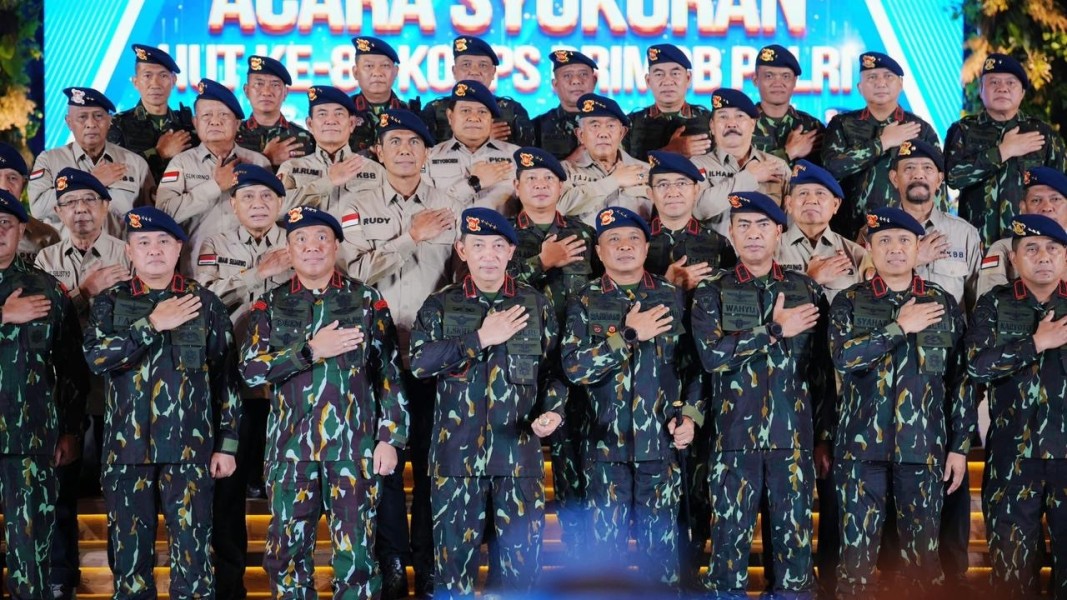 Kapolri Apresiasi Peran Brimob dalam Mendukung Program Nasional