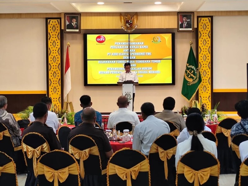 Investasi Tata Kelola: ADHI Karya Gandeng Kejati NTT Perkuat GCG dan Kawal Proyek Strategis