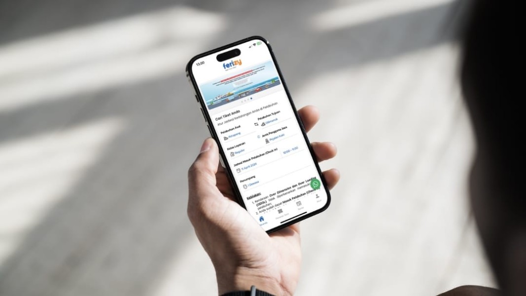 ASDP Beralih ke Era Digital dengan Ferizy untuk Memperbaiki Keamanan dan Kemudahan Penyeberangan