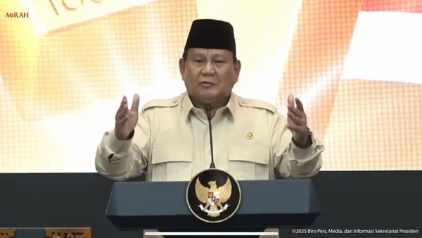 Presiden Prabowo Resmikan Layanan Bank Emas Pertama di Indonesia