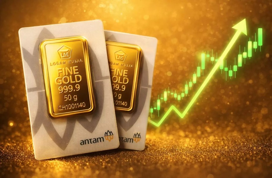Harga Emas Antam Hari Ini Kamis 19 Februari 2026 Naik Tajam, Tembus Rp2,910.000 per Gram