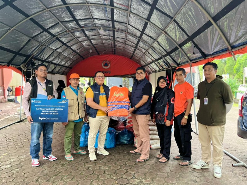 Bank Mandiri Hadir untuk Sumatera, Ribuan Bantuan Tanggap Darurat Disalurkan bagi Warga Terdampak Bencana