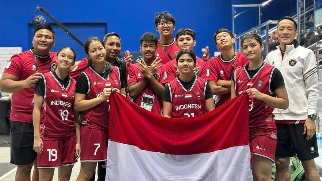 Timnas Basket 3x3 Putri Indonesia Sukses Capai Peringkat Enam di AYG 2025