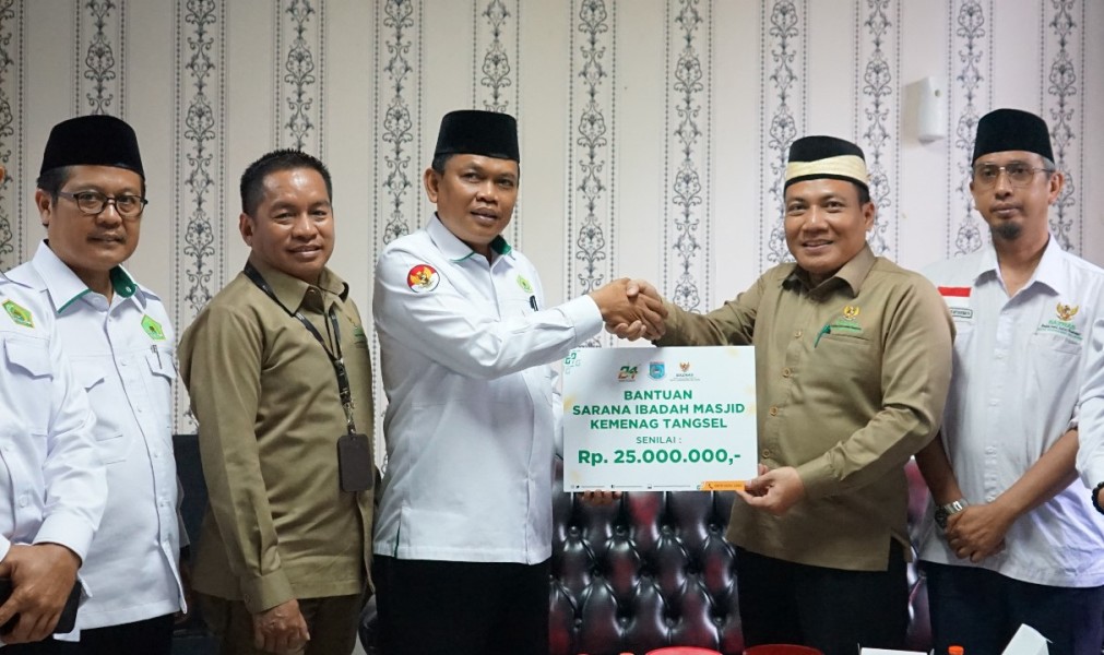 Kemenag Tangsel Berhasil Tingkatkan Setoran Zakat Pegawai