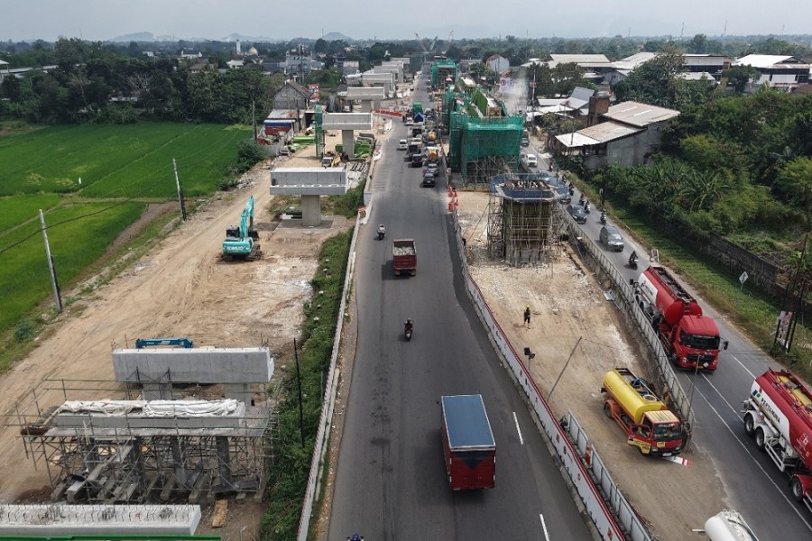 Pengalihan Arus Lalu Lintas Ring Road Barat untuk Proyek Tol Jogja-Solo