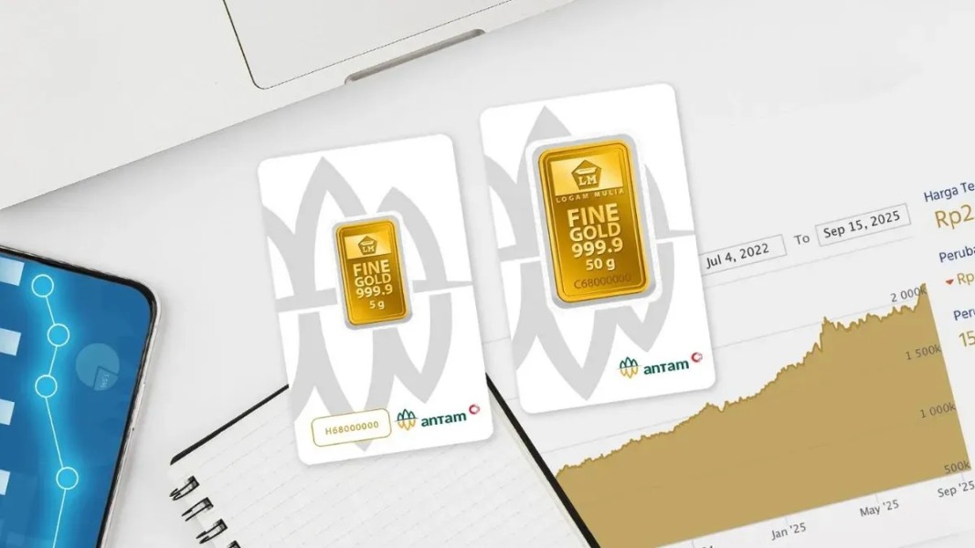 Harga Emas Antam Naik, Peluang Catatkan Rekor Harga Tertinggi Terbuka
