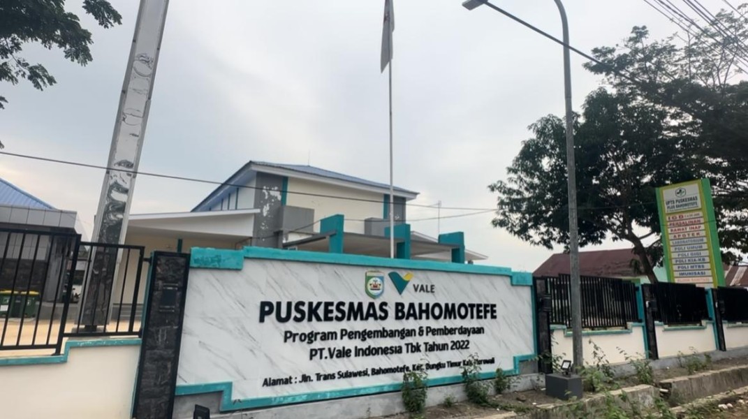 PT Vale Indonesia Terapkan Keberlanjutan Sosial Lewat Revitalisasi Puskesmas Morowali