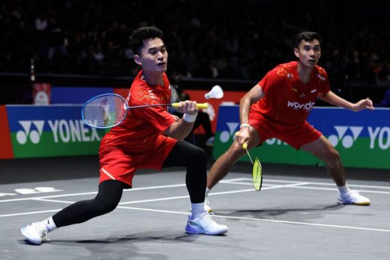 Tiga Ganda Putra Indonesia Tembus 16 Besar Hylo Open 2025