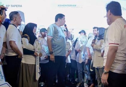 Serah Terima Kunci KPR Sejahtera FLPP