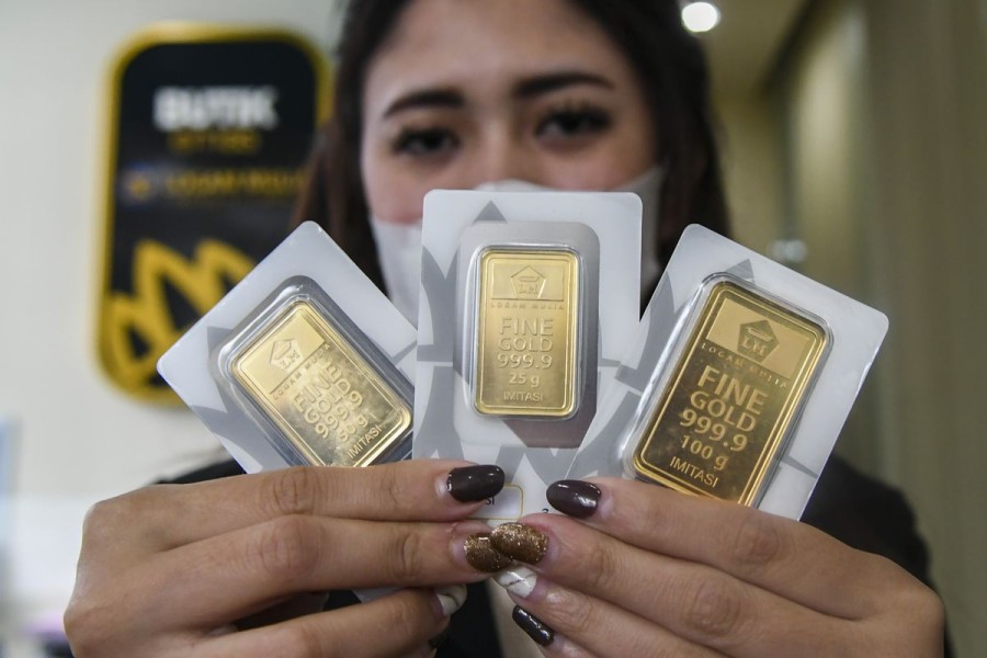 Emas Antam Turun Rp 6.000 per Gram Hari Ini