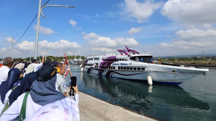 Penyeberangan Cepat Banyuwangi–Denpasar Resmi Diluncurkan