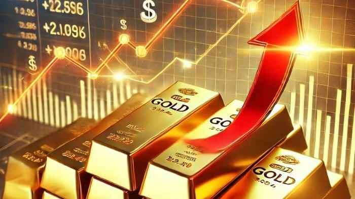 Harga Emas Dunia Tembus Rekor Baru Imbas Kebijakan The Fed