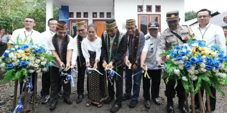 Taspen Dan Bank Mantap Perluas Program Bedah Rumah Masyarakat