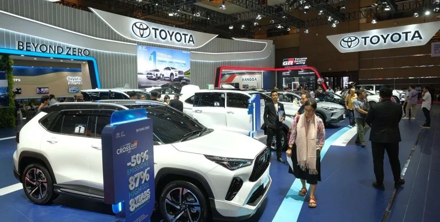 Toyota Pertahankan Posisi Merek Mobil Terlaris di Indonesia September 2025