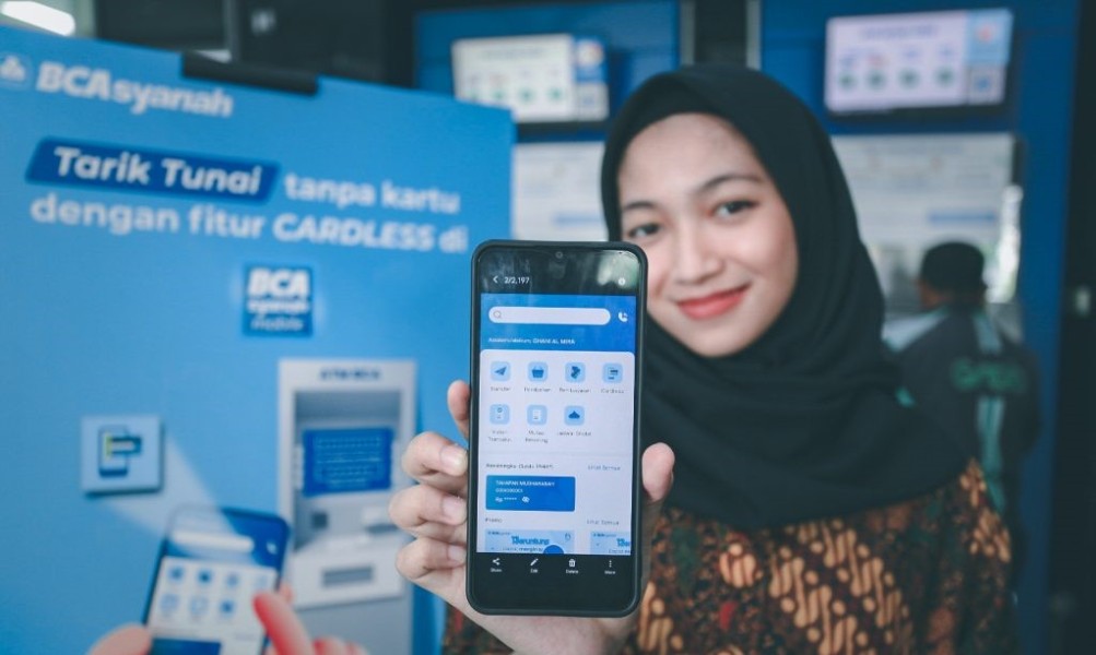 Lonjakan Transaksi Mobile Banking BCA Syariah
