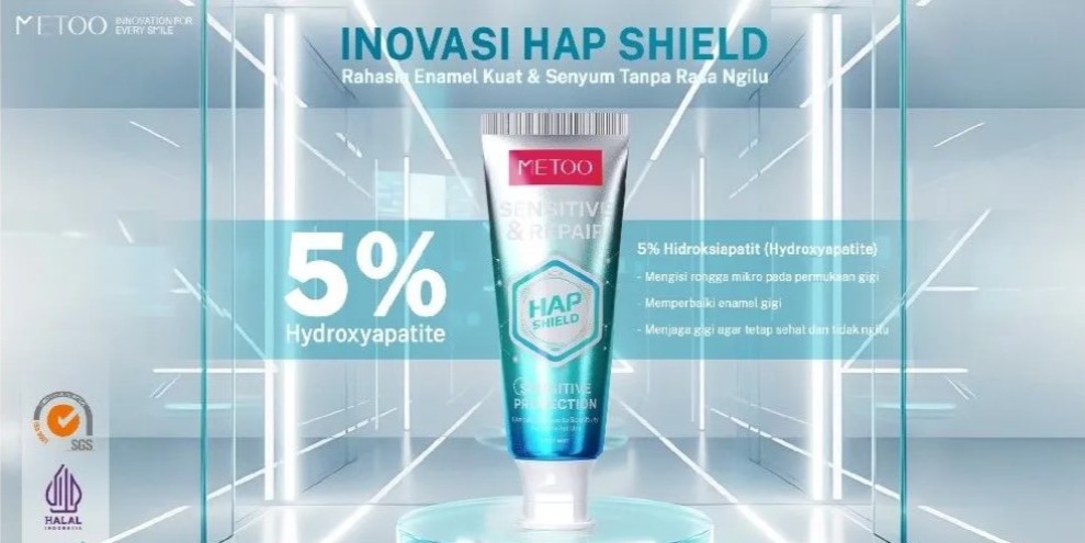 MeToo Catat Penjualan Pasta Gigi Pemutih Tembus 8 Juta