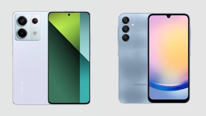 Perbandingan Lengkap Spesifikasi dan Harga Samsung Galaxy A25 5G vs POCO X7 Pro 5G