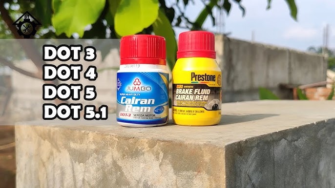 Perbedaan Minyak Rem DOT 3, DOT 4, dan DOT 5.1: Mengetahui Mana yang Tepat untuk Kendaraan Anda