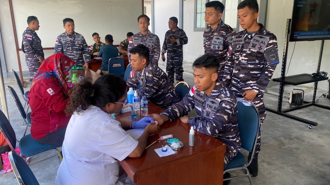 TNI AL Gelar Donor Darah Serentak di Seluruh Indonesia untuk Peringati HUT ke 69 Penerbangan TNI AL