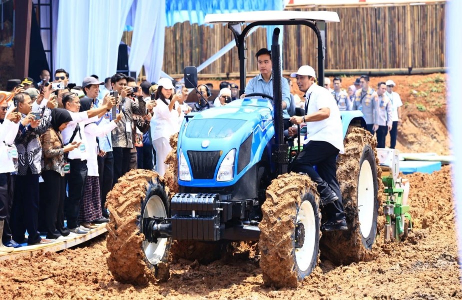 Wapres Gibran Hadiri Penanaman Jagung Serentak di Tangerang