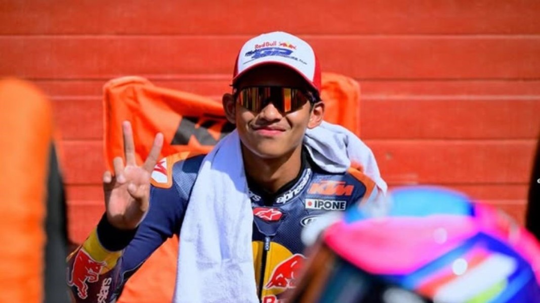Veda Ega Pratama Ukir Sejarah, Jadi Pembalap Muda Indonesia di Moto3 2026