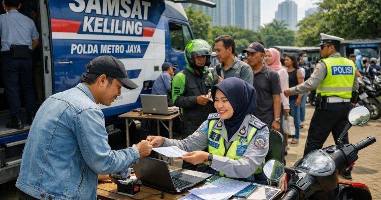 Jadwal Samsat Keliling Jadetabek Jumat Layanan Pajak Kendaraan Hadir di Empatbelas Wilayah
