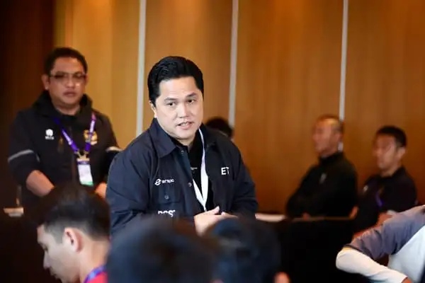 Erick Thohir Minta Timnas U 23 Fokus Penuh Saat Hadapi Vietnam di Final
