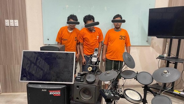 Kawanan Maling Curi TV dan 13 Tabung Gas Senilai Rp 77 Juta di Karo, Ditembak Petugas