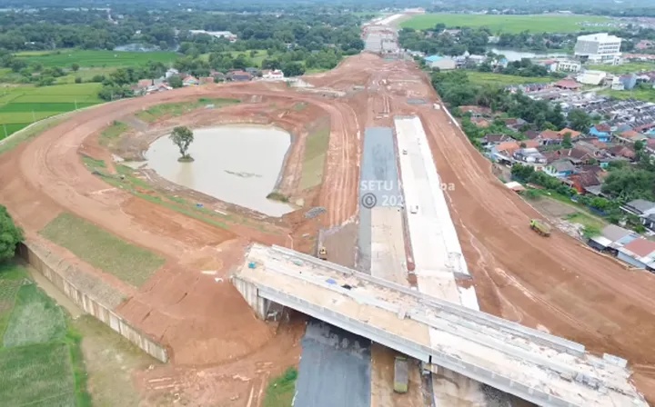 Proyek Tol Japek II Selatan Tunjukkan Progres Signifikan