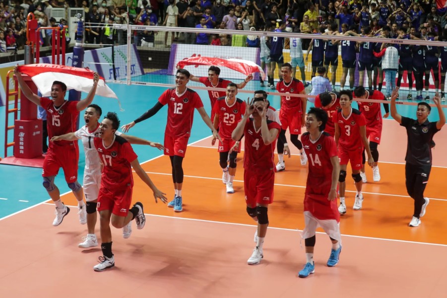 Tim Voli Putra Indonesia Berjuang Amankan Tiket Final VNL