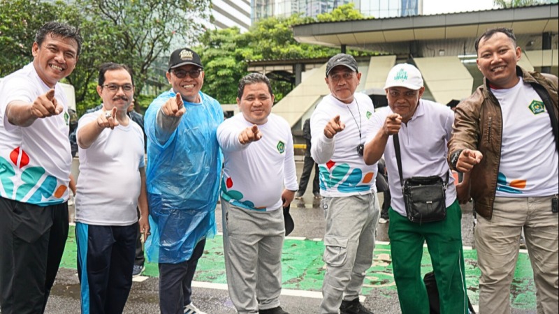 Kepala Kemenag Kepulauan Seribu Hadiri Fun Walk Ramadan Gaungkan Semangat Asri