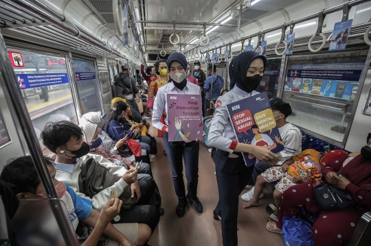 Jelang Lebaran, KAI Sumut Gencarkan Kampanye Transportasi Aman dari Pelecehan Seksual