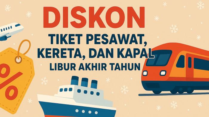 Pemerintah Tawarkan Diskon Transportasi Massal untuk Libur Natal Tahun Baru