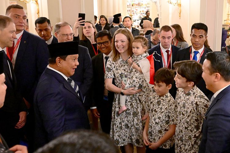 Presiden Prabowo Subianto Sapa Mahasiswa dan Diaspora Indonesia di Rusia
