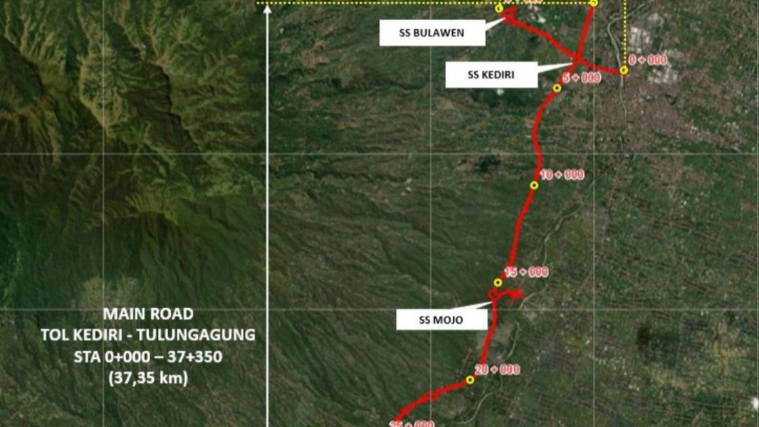 Proyek Tol Kediri–Tulungagung Segera Beroperasi, Akses Bandara Dhoho dan Pansela Makin Cepat