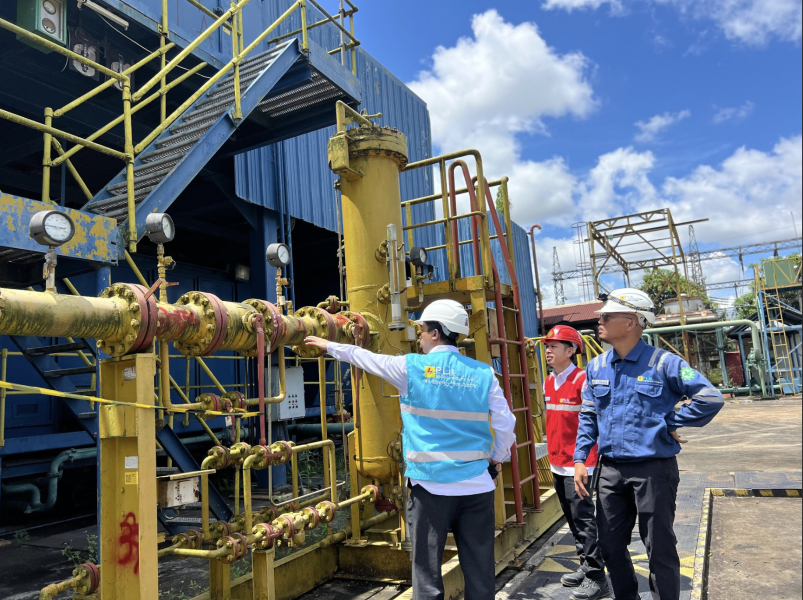 Management Walkdown PLN Indonesia Power UBP Keramasan, Pastikan Operasional Pembangkit Tetap Prima Pasca Idulfitri