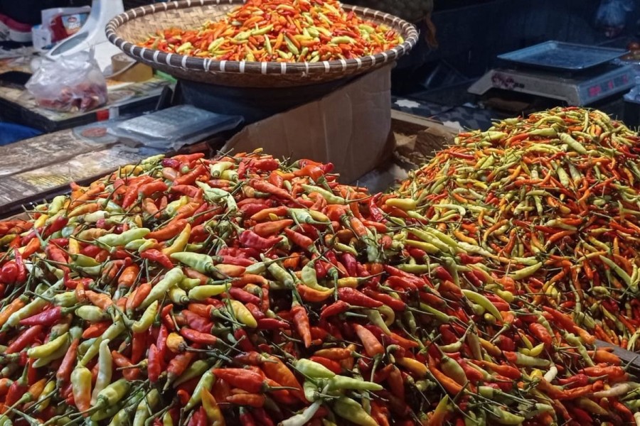 Harga Sembako Bantul Stabil Jelang Ramadan: Cabai Rawit Merah Melonjak Naik