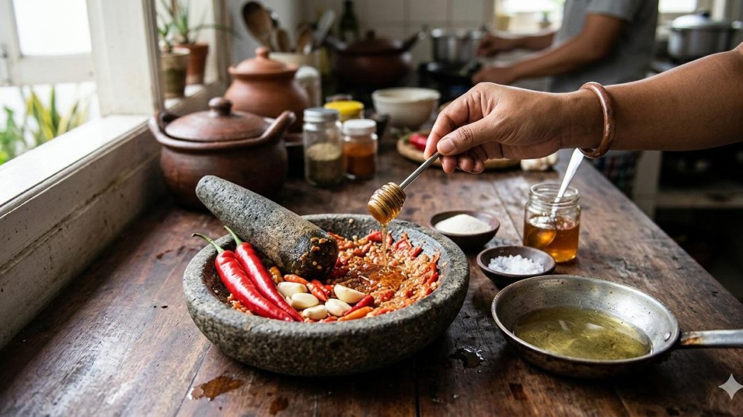 Cara Membuat Sambal Tidak Terlalu Pedas Tetap Merah Lezat Menggugah Selera