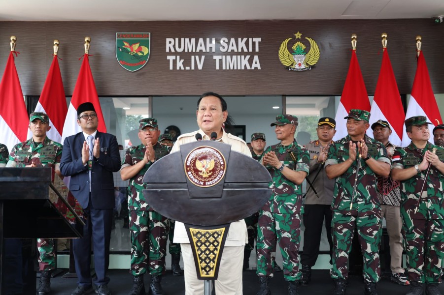 Prabowo Subianto Dipercaya Bawa Damai Papua