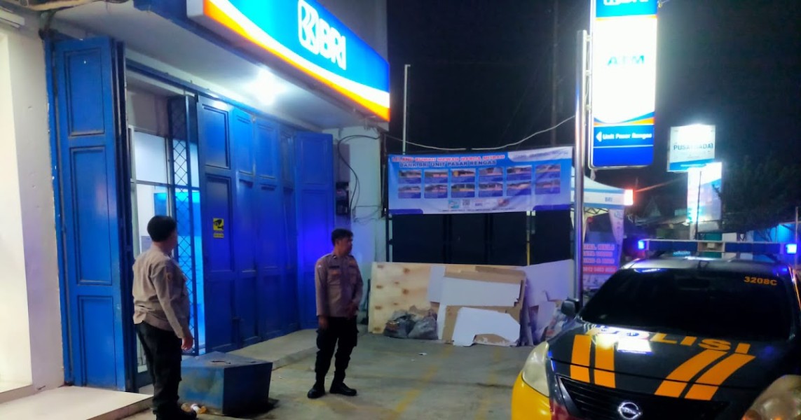Patroli Malam Sisir ATM, Polisi Tegalwaru Perketat Pengamanan Perbankan