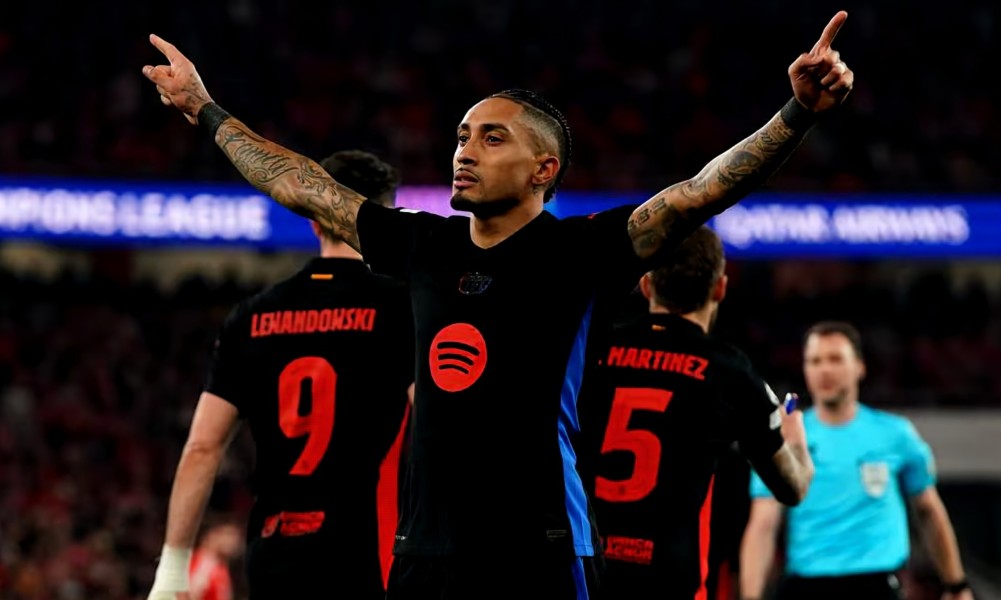Barcelona Kalahkan Benfica Meski Bermain dengan 10 Pemain di Liga Champions