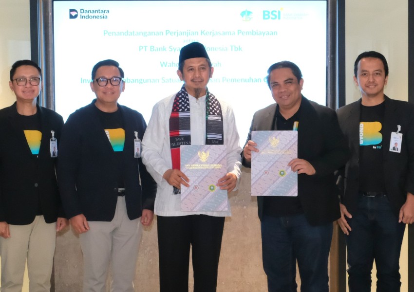 Dukung Program MBG, BSI Salurkan Pembiayaan untuk Pembangunan Dapur SPPG Wahdah Islamiyah