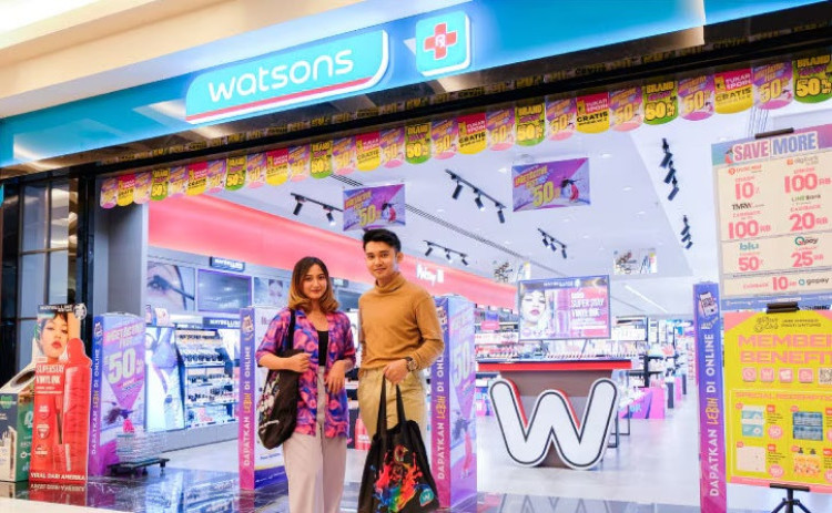 Pengelola Watsons Indonesia DAYA Bukukan Laba Bersih Rp73,5 Miliar Sepanjang 2025
