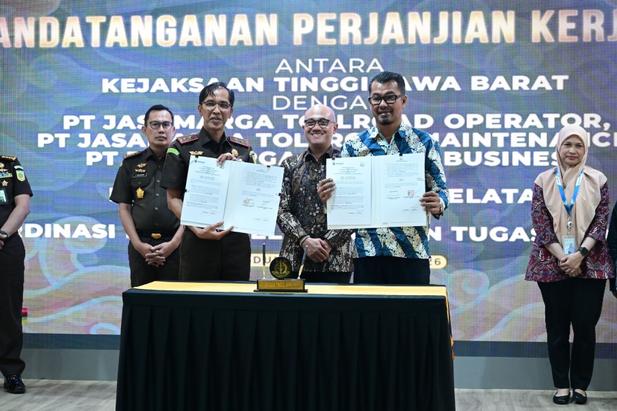 Kejati Jabar Jalin Kerja Sama Strategis Bersama Empat Anak Usaha Jasa Marga